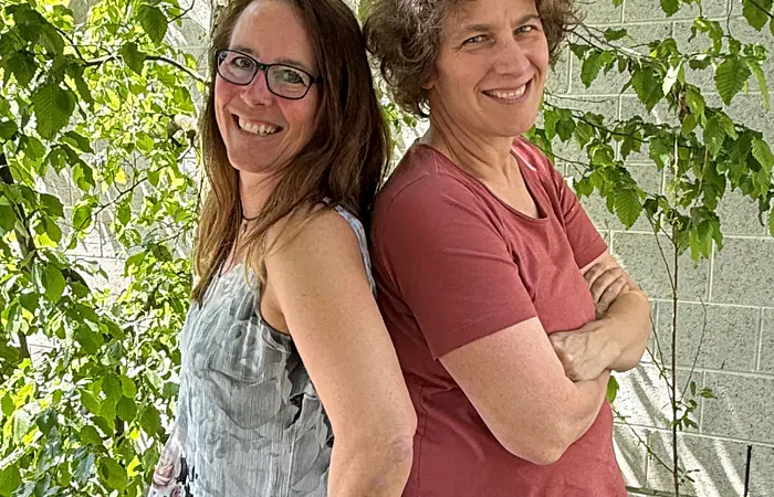 Ruth Huber und Francesca Probst