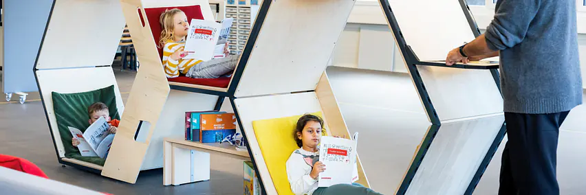 Flexible Klassenräume: Ein Raumkonzept mit sechs Lernwelten