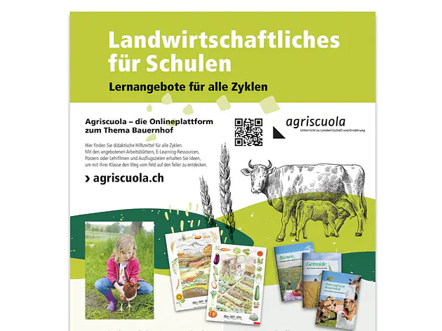 agriscuola.ch - Landwirtschaftliches für Schulen (alle Zyklen)