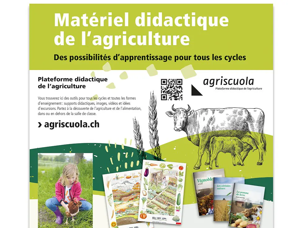 agriscuola.ch - Landwirtschaftliches für Schulen (alle Zyklen)