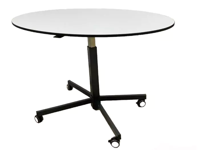 Ovaler Arbeitstisch verstellbar - Table ovale réglable