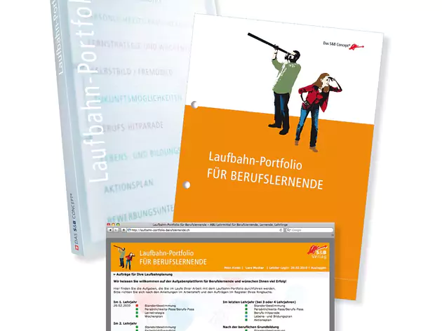 Laufbahn-Portfolio für Berufslernende