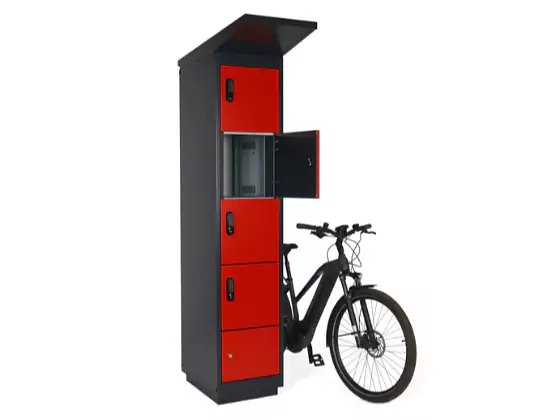 E-Bike-Ladestation